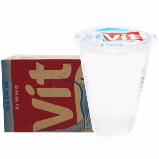 VIT Gelas 240ml (SATUAN) 8992752000129