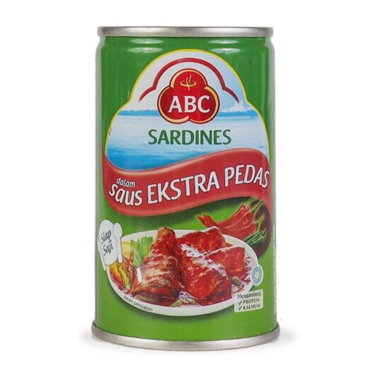 ABC Sarden Saus Pedas 155gr 711844330108