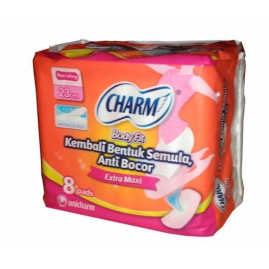 PEMBALUT CHARM EXTRA MAXI 8 PADS 8993189270284