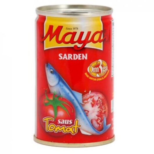 Maya Sarden Saus Tomat 155gr 8992987001014
