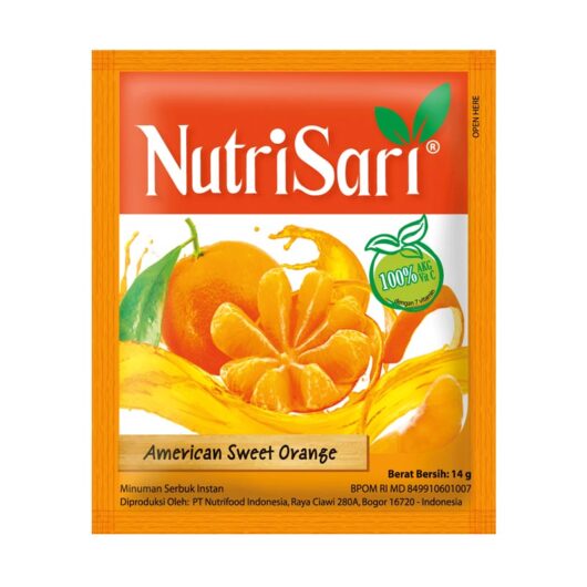 NUTRISARI FLORIDA ORANGE 14gr 1 RENCENG 749921006110